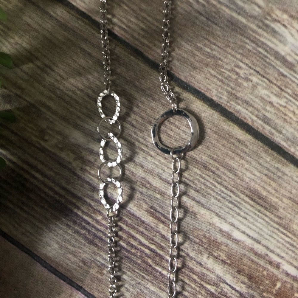 Silver leaf Necklace   - Picture 4 of 4